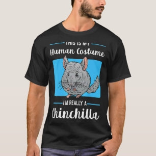 Chinchillas Human Costume Rodent Animal T Shirt