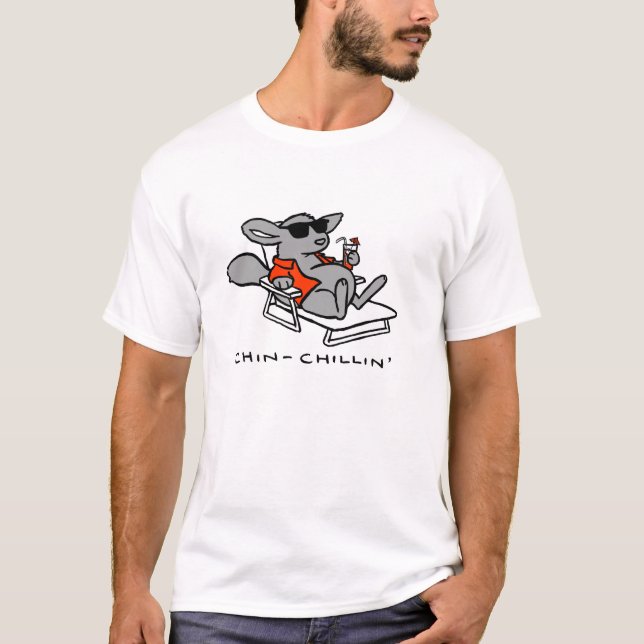 Chinchillin chinchillaT-tröja T-shirt (Framsida)