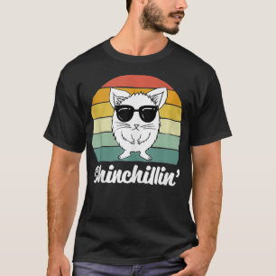 Chinchillin Funny Chinchilla Owner Älskare Gifts C T Shirt