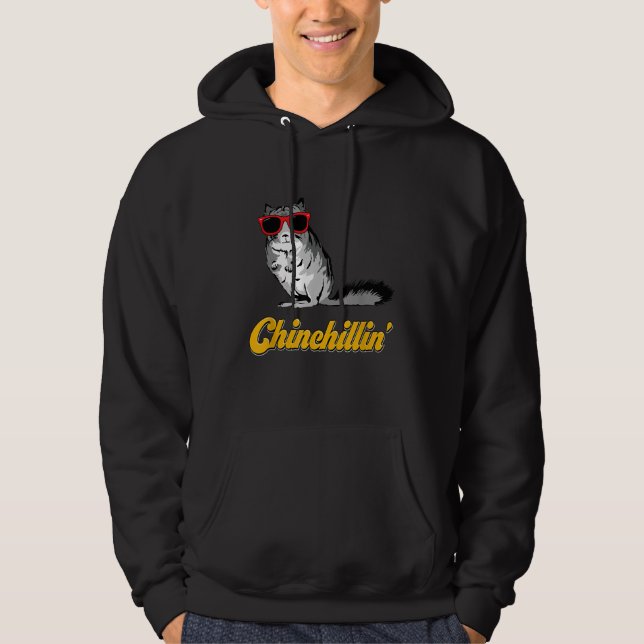 chinchillin hoodie (Framsida)