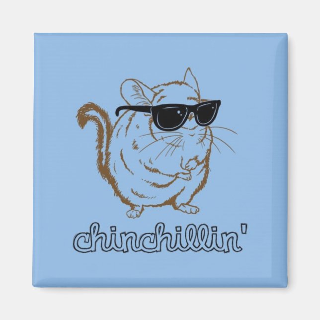 Chinchillin' Magnet (Framsidan)