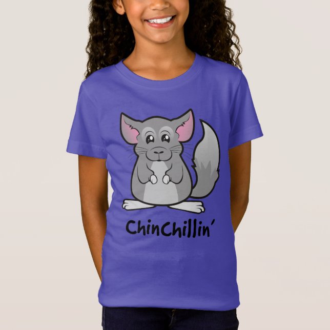 Chinchillin T Shirt (Framsida)