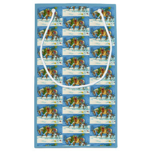 CHINCOTEAGUE CHRISTMAS PONIES, SLEIGH KLOCKOR & LE