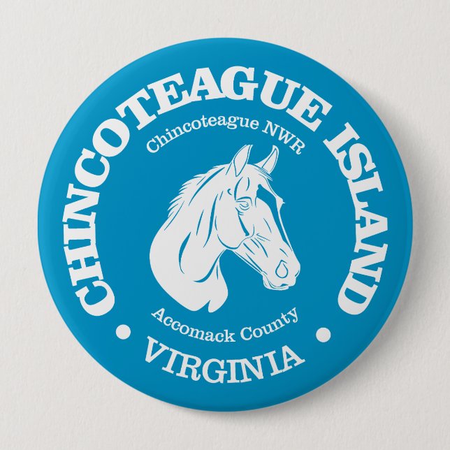 Chincoteague Island (ponny) Knapp (Framsida)
