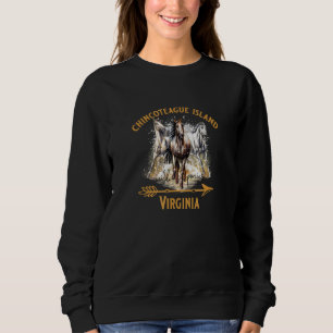 Chincoteague Island Virginia Vild Ponies Horses So T Shirt