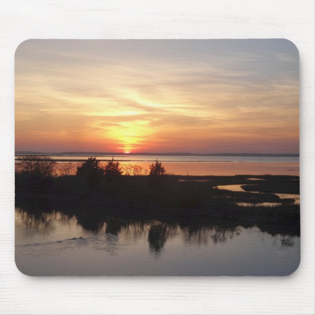 Chincoteague Sunset II Virginia Ligcape Musmatta (Framsidan)