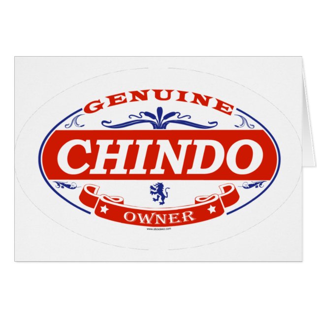 Chindo Hälsningskort (Framsidan Horizontal)