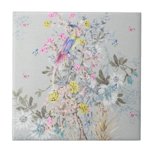 Chine soirée,toile,nature scen,antique,mönster,p kakelplatta