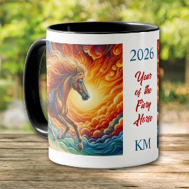 Chinese 2026 Year of the Fiery Horse Mugg