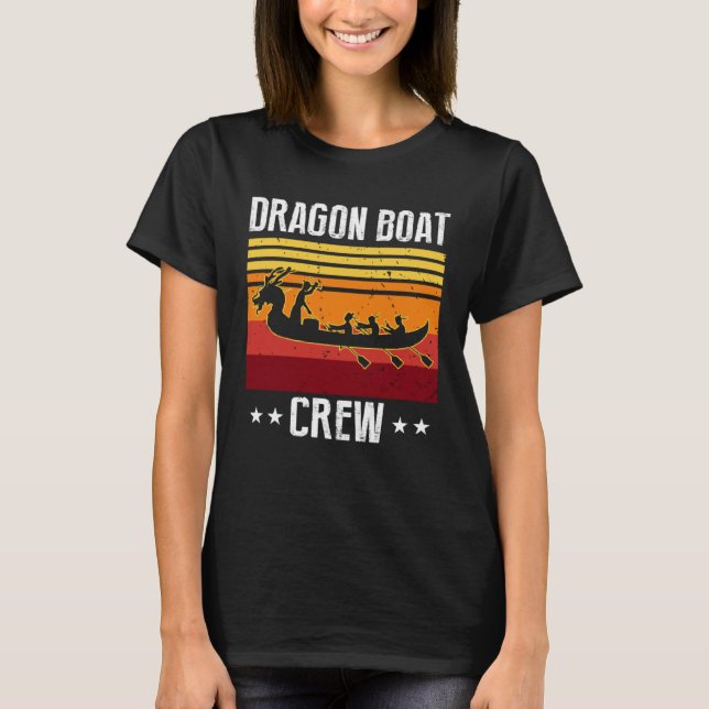 Chinese Boat Racing Quote for Dragon Boat Coach  1 T Shirt (Framsida)