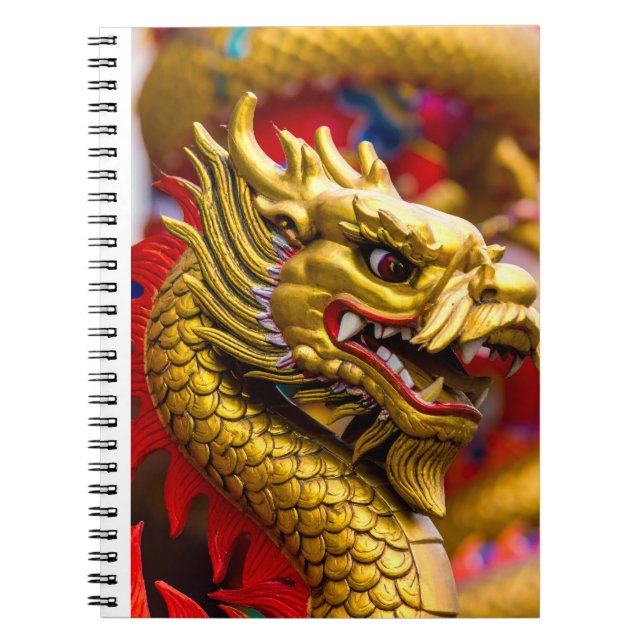 Chinese Dragon Anteckningsbok (Framsidan)