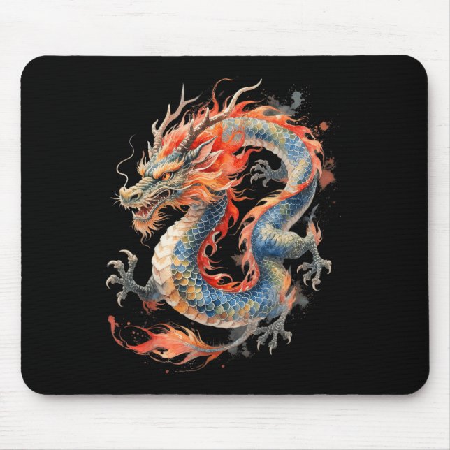 Chinese Dragon Asian Mythology Zodiac  Musmatta (Framsidan)