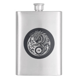 Chinese Dragon in Black and White Personalized Fickplunta