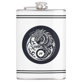 Chinese Dragon in Black and White Personalized Fickplunta