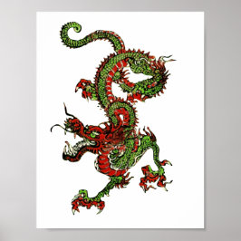 Chinese Dragon Poster