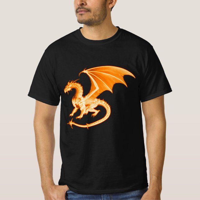 Chinese dragon t-shirt (Framsida)