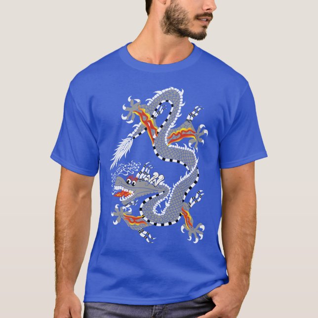 Chinese dragon T-shirt (Framsida)