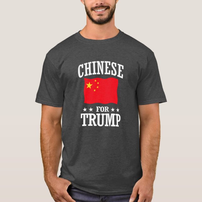 CHINESE FOR TRUMP TEE (Framsida)