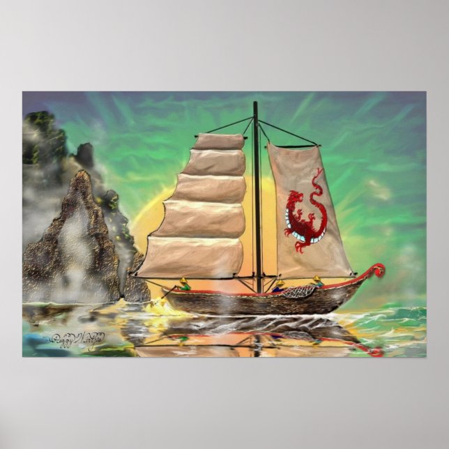 CHINESE JUNK POSTER (Framsidan)
