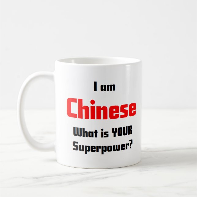 chinese kaffemugg (Vänster)