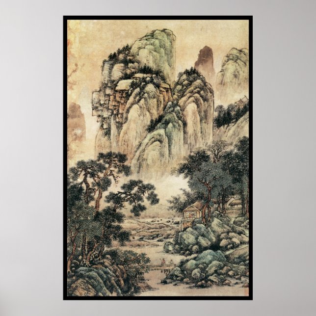 Chinese Landscape (VI) Poster (Framsidan)