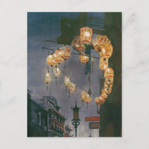CHINESE LANTERNS AV SHARON SHARPE VYKORT