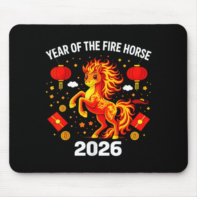 Chinese New Year 2026 Year Of The Fire Horse  Musmatta (Framsidan)