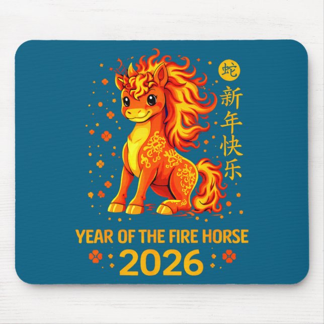 Chinese New Year 2026 Year Of The Fire Horse  Musmatta (Framsidan)