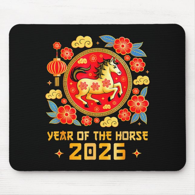 Chinese New Year 2026 Year Of The Horse Happy New  Musmatta (Framsidan)