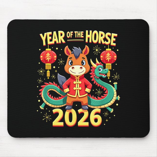 Chinese New Year 2026 Year Of The Horse  Musmatta (Framsidan)