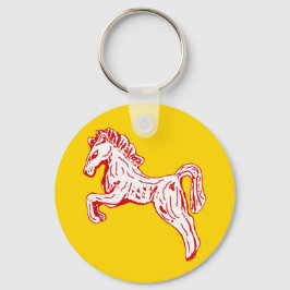 Chinese New Year Horse Zodiac Key Chain 2026 Nyckelring