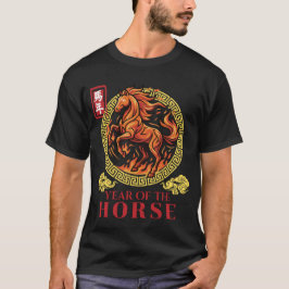 Chinese New Year of The Fire Horse 2026 - Asian T Shirt