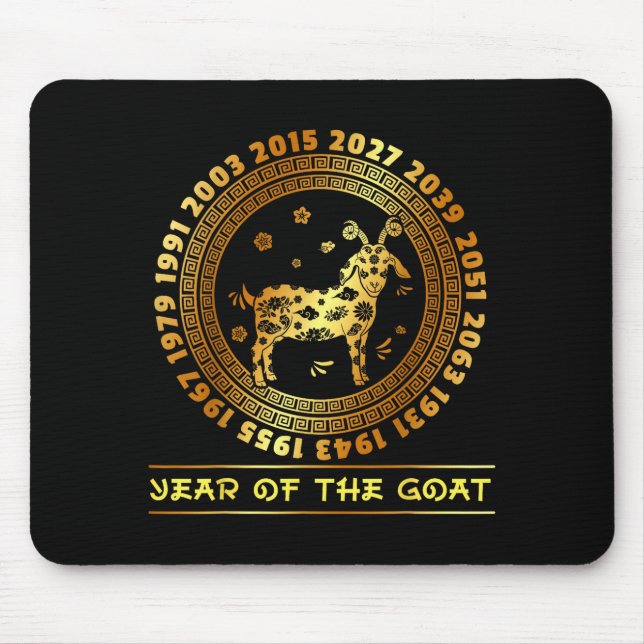 Chinese New Year Of The Goat Chinese Zodiac Year 2 Musmatta (Framsidan)