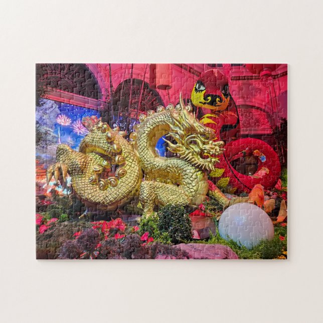 Chinese New Year, Vegas Puzzle Pussel (Horisontell)