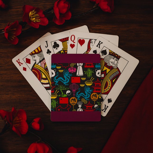 Chinese Symbols Casinokort (Skapare uppladdad)