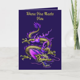 Chinese Yellow Wise Dragon Mythical Creature  Kort