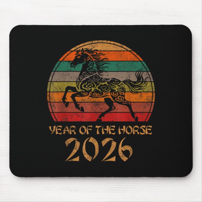 Chinese Zodiac Horse2026 Decorations Year Of The H Musmatta (Framsidan)