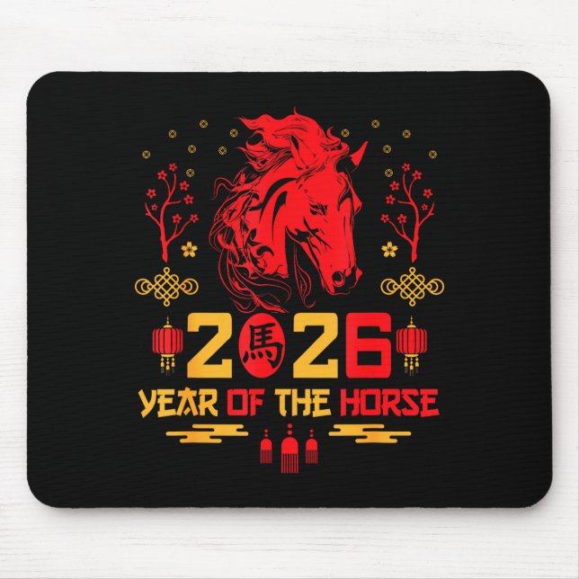 Chinese Zodiac Horse2026 Decorations Year Of The H Musmatta (Framsidan)