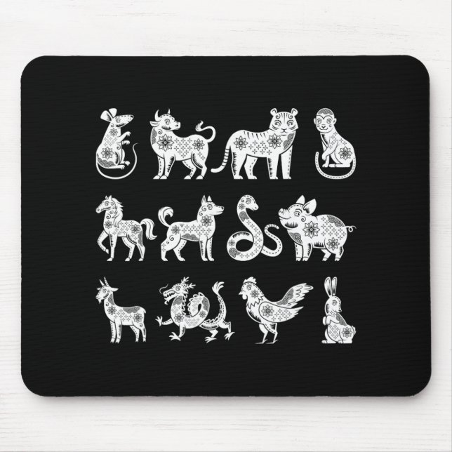 Chinese Zodiac Signs Lunar Chinese New Year  Musmatta (Framsidan)