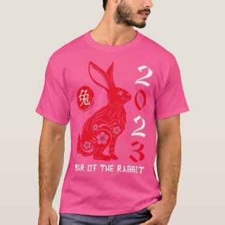 Chinese Zodiac Year of the Rabbit Chinese New Year T Shirt