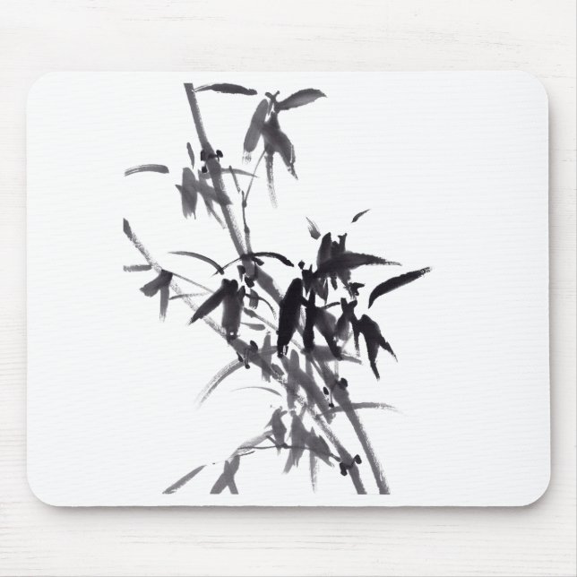 Chinesische Kunst mit Bambusmalerei Musmatta (Framsidan)