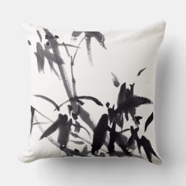 Chinesische Kunst mit Bambusmotiv Kudde