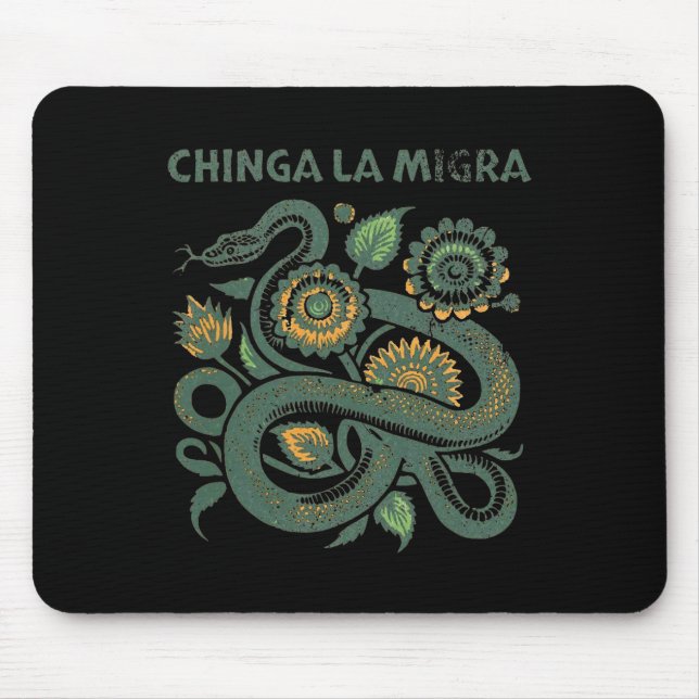 Chinga La Migra Anti Trump Isbryta  Musmatta (Framsidan)