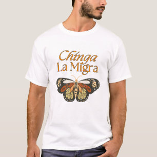 Chinga La Migra - Avskaffa ICE T Shirt