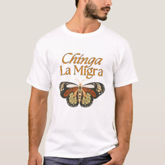 Chinga La Migra - Avskaffa ICE T Shirt