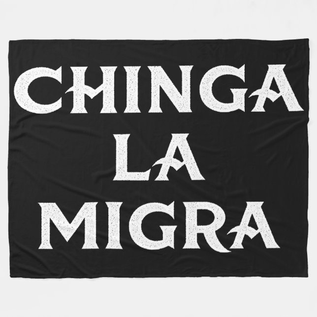 Chinga LA Migra Fleecefilt (Framsidan (Horisontell))