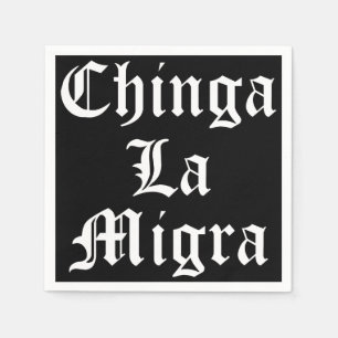 Chinga LA Migra Pappersservett