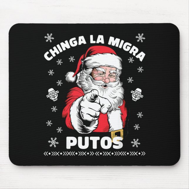 Chinga La Migra Putos Christmas Santa Feliz Navida Musmatta (Framsidan)