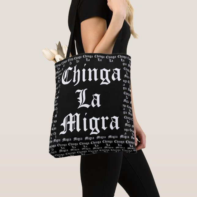Chinga LA Migra Tygkasse (Närbild)