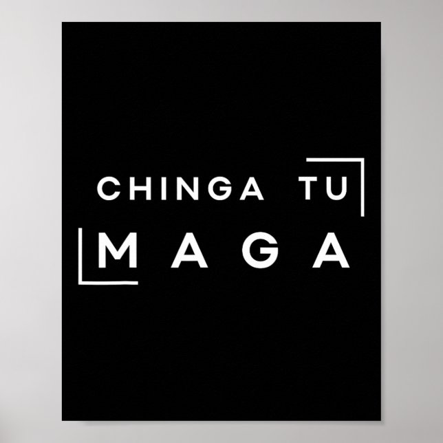 Chinga Tu Mega Poster (Framsidan)